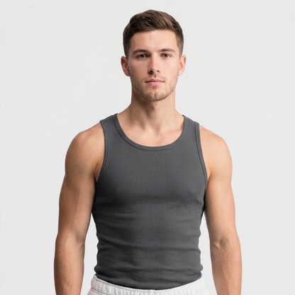 Helio | Premium Ultra-Soft Cotton Fitted Tanks