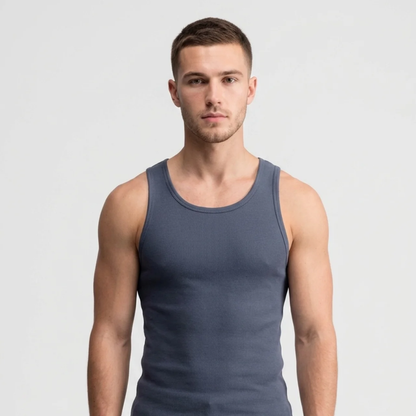 Helio | Premium Ultra-Soft Cotton Fitted Tanks