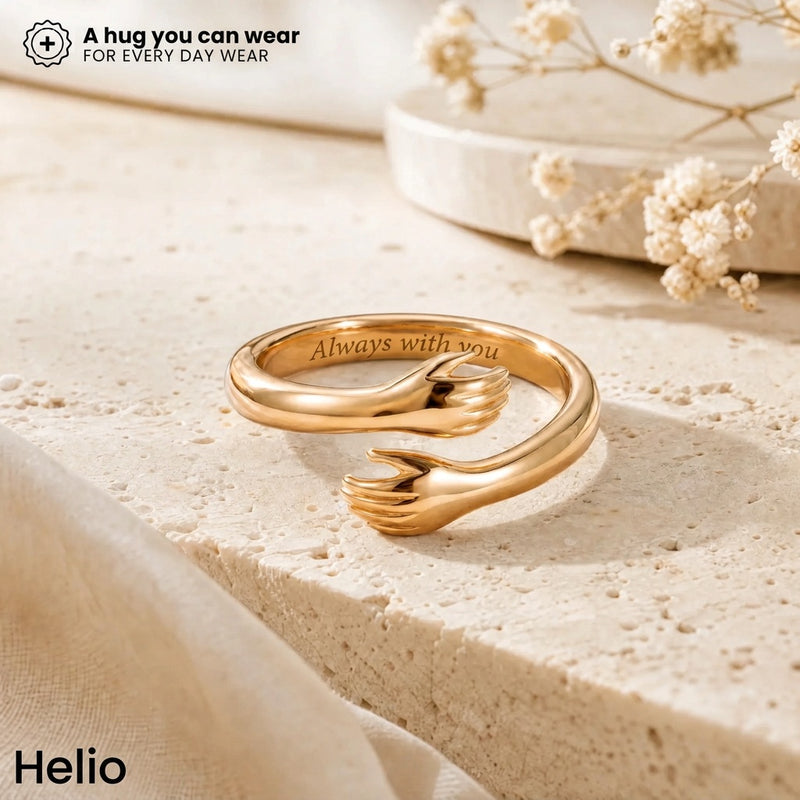 Adjustable Embrace Ring « Always With You » — 1