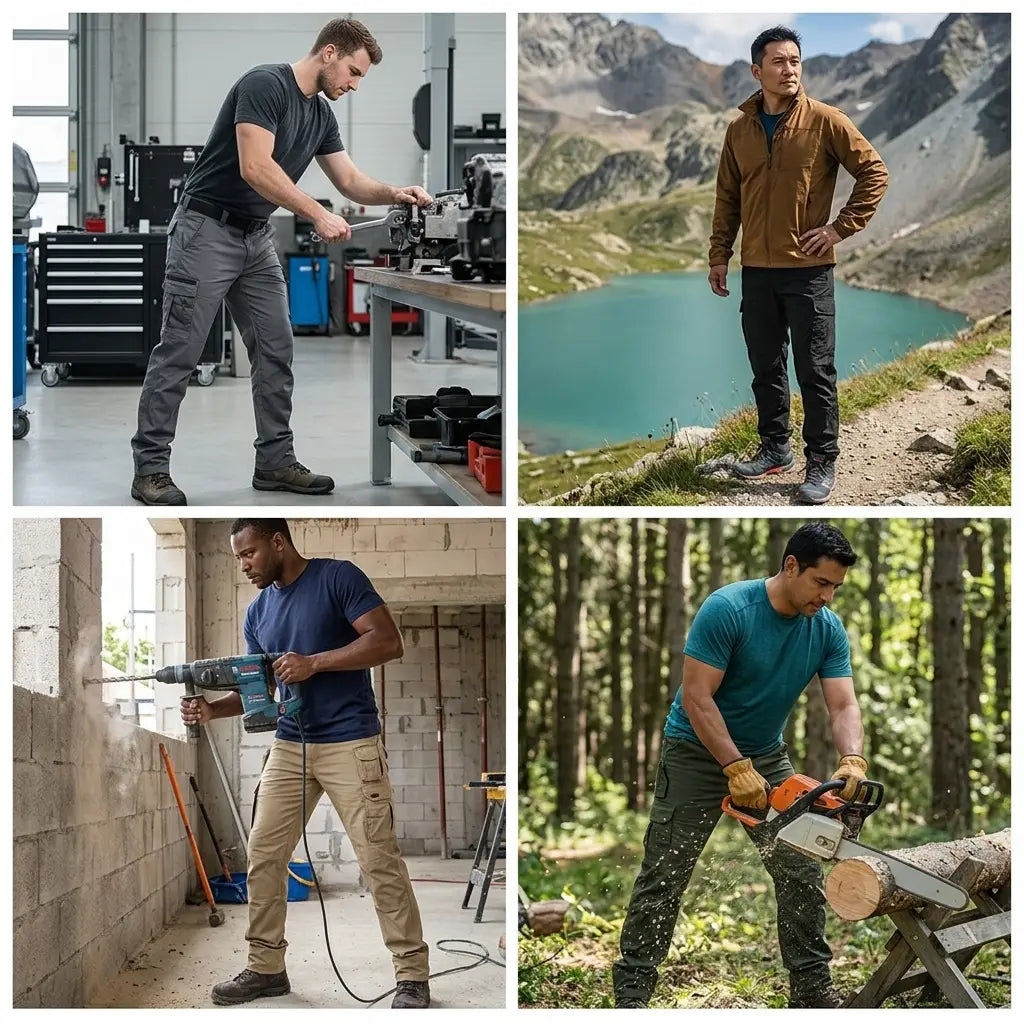 Helio Men's Tactical Work Pants
