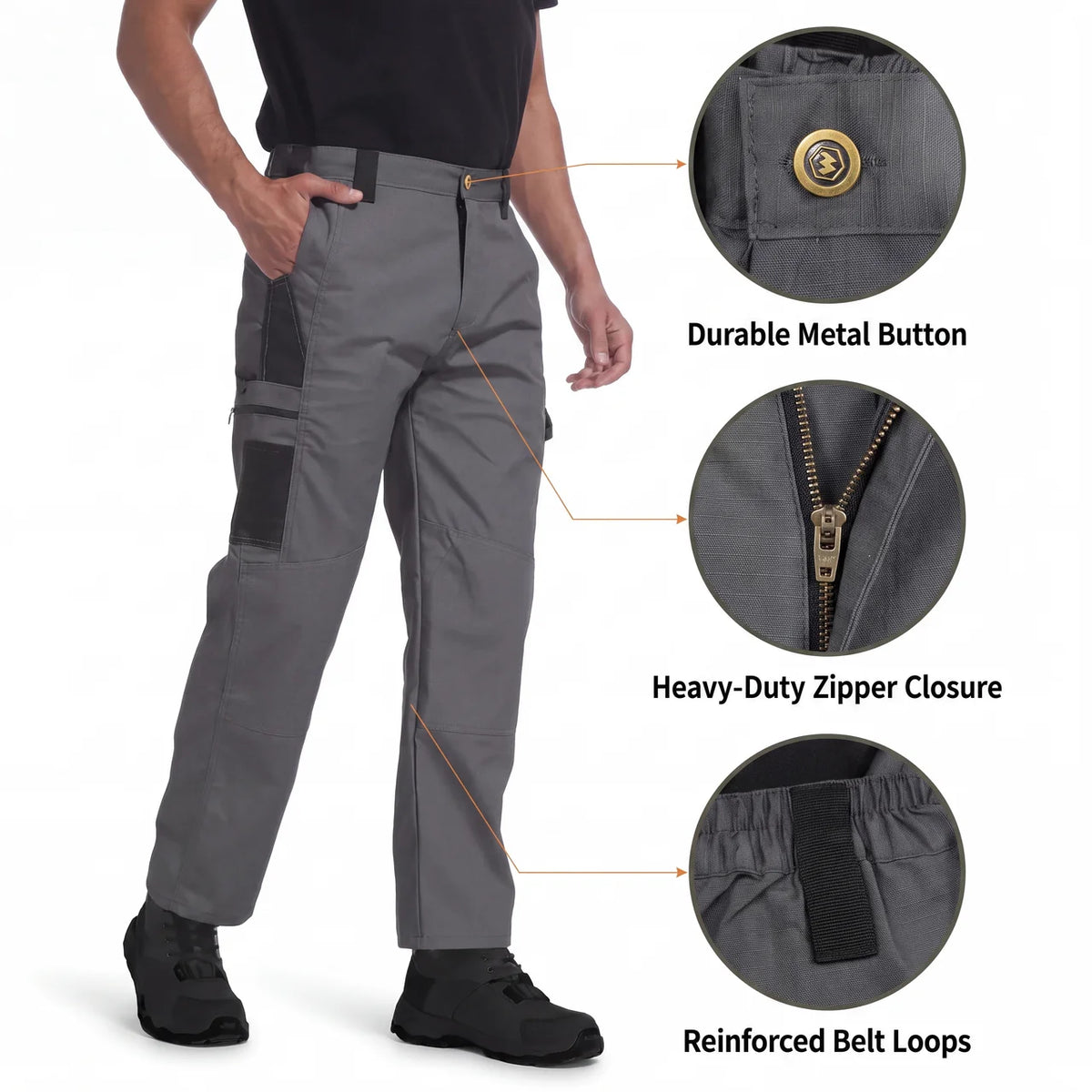 Helio Men's Tactical Work Pants