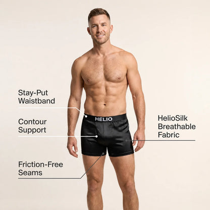 HELIO Silk Boxer | All-Day Comfort