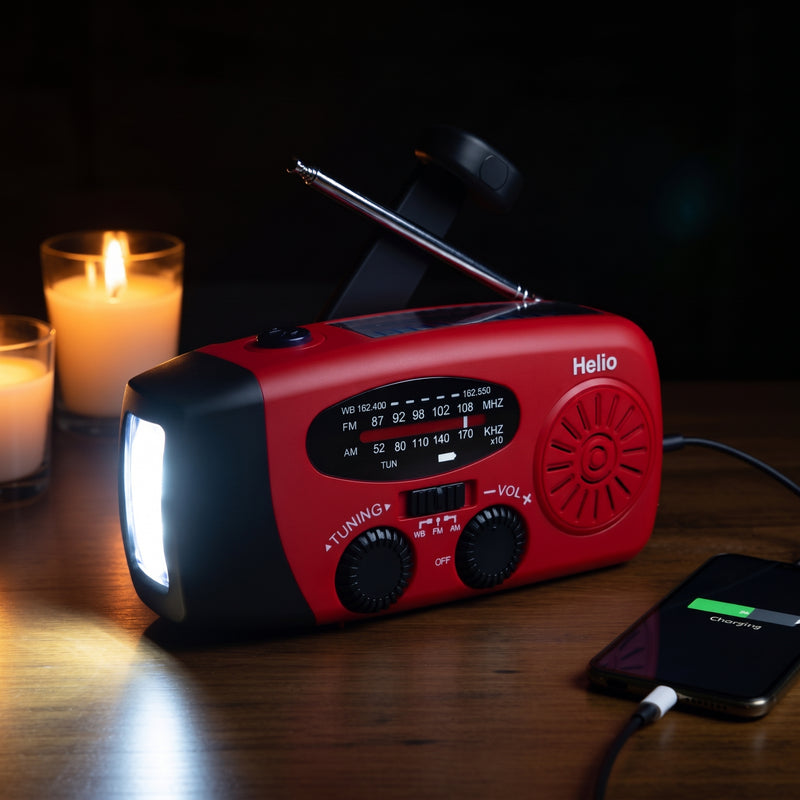 Helio Fieldlight – Multifunction Emergency Radio — 1