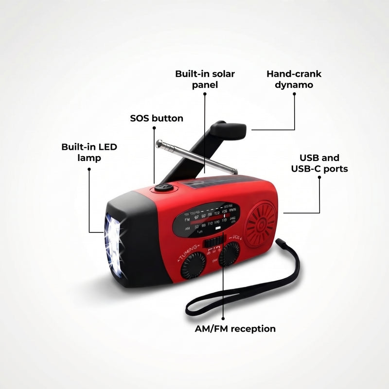 Helio Multifunction Emergency Radio — 2