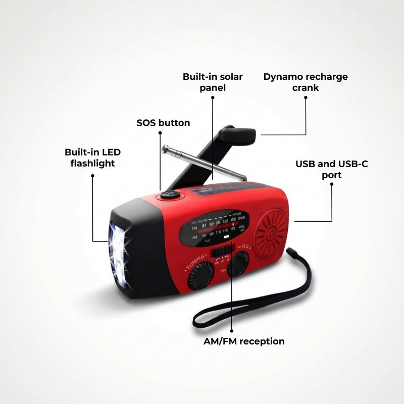 Helio Field – Multifunction Emergency Radio — 2